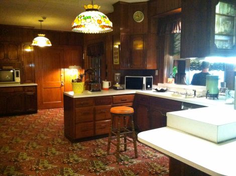 The kitchen at Graceland