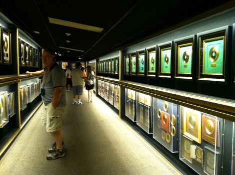 Graceland record room